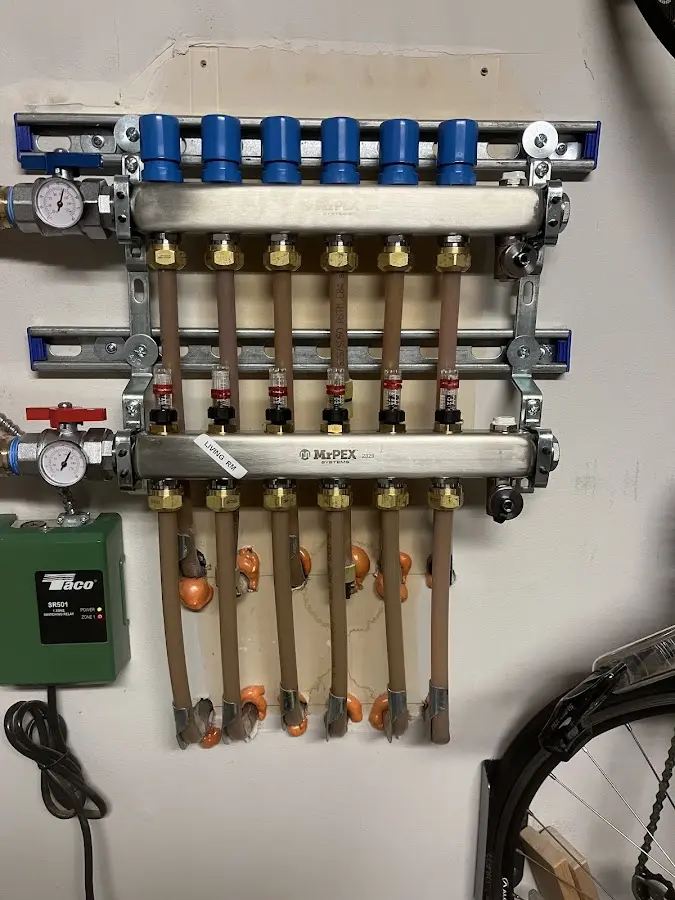 Plumber performing Leak Detection at a residential property in Seminole